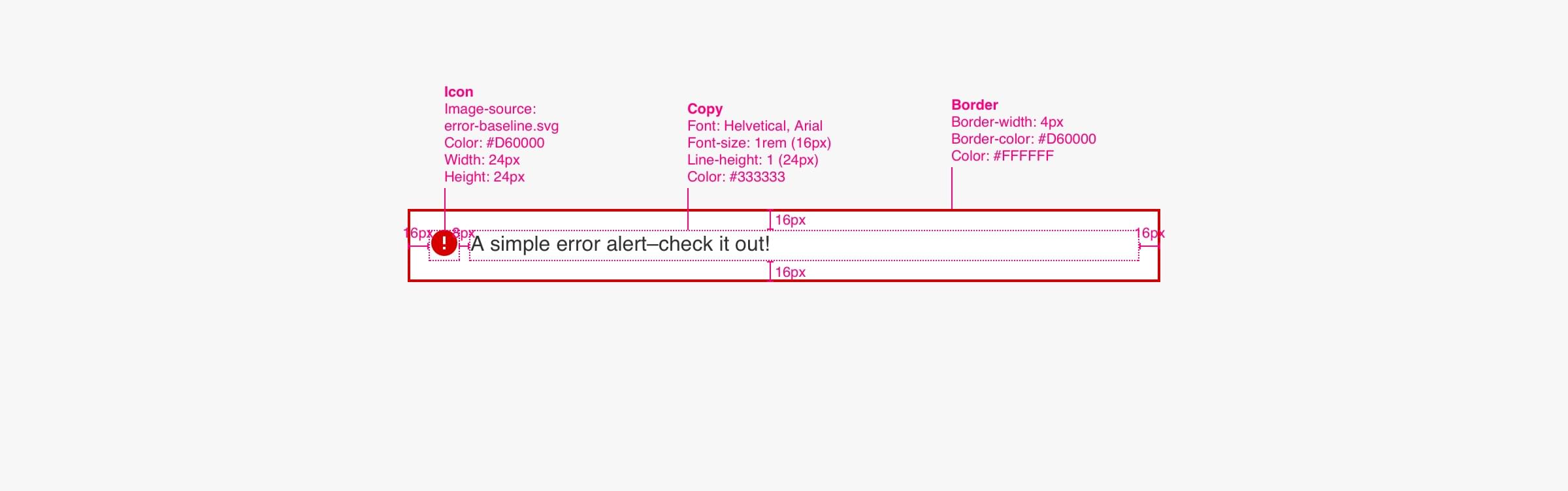 Error Alert Specs Image