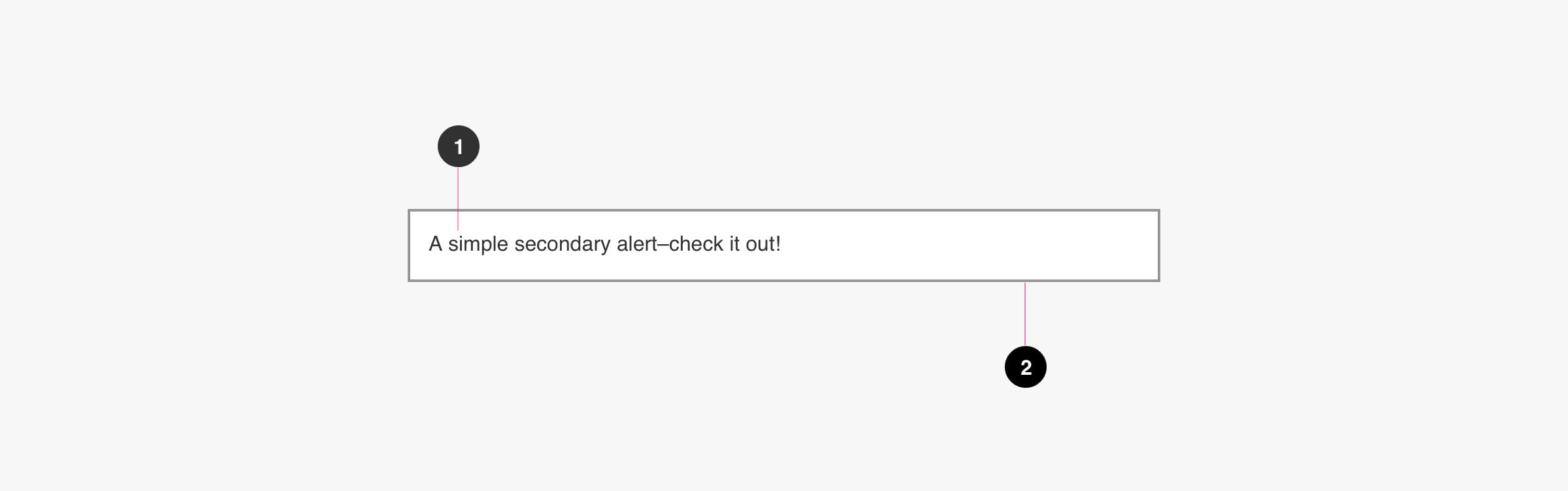 Secondary Alert Anatomy Image